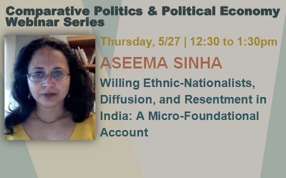 Willing Ethnic-Nationalists, Diffusion, and Resentment in India: A Micro-Foundational Account Event Image