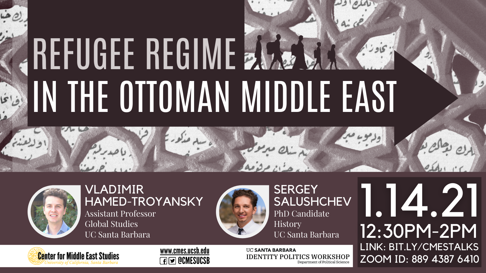 Refugee Regime in the Ottoman Middle East Event Image