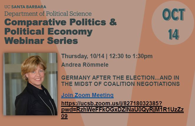 Germany After the Election...and in the Midst of Coalition Negotiations Event Image