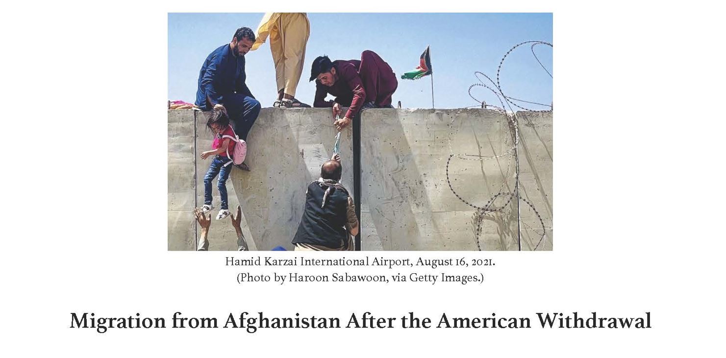 Migration from Afghanistan after the American Withdrawal Event Image